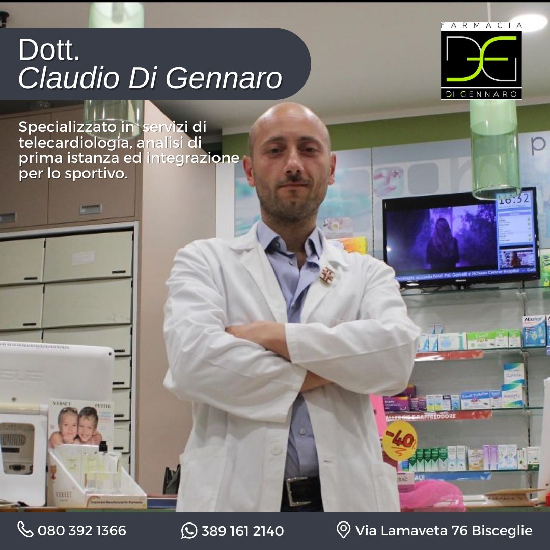 Claudio Di Gennaro - Staff Farmacia Di Gennaro